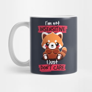 Insensitive red panda Mug